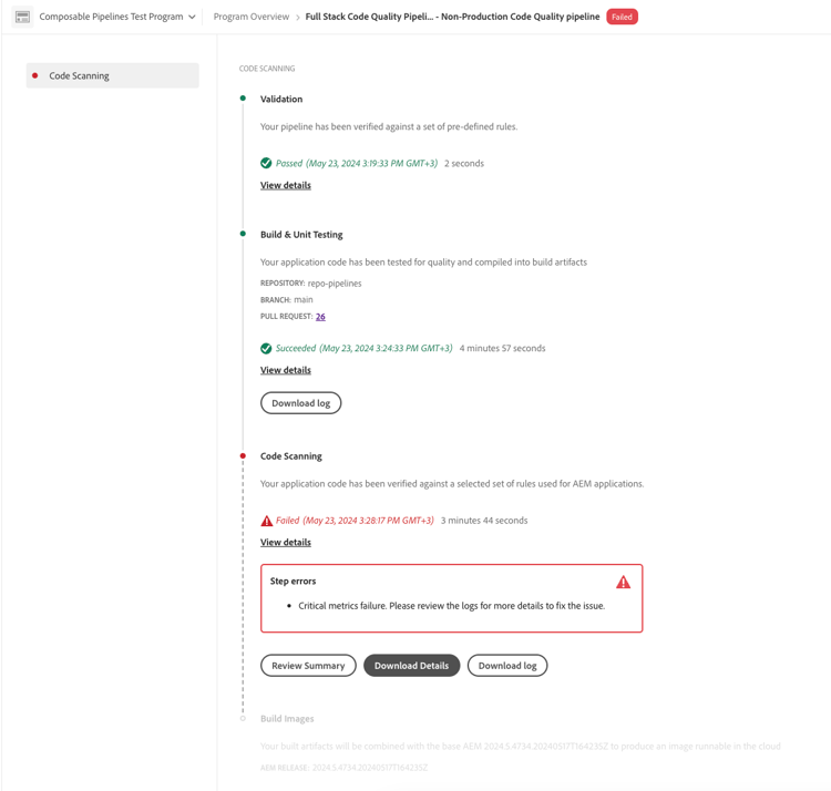 Problemas de qualidade do código