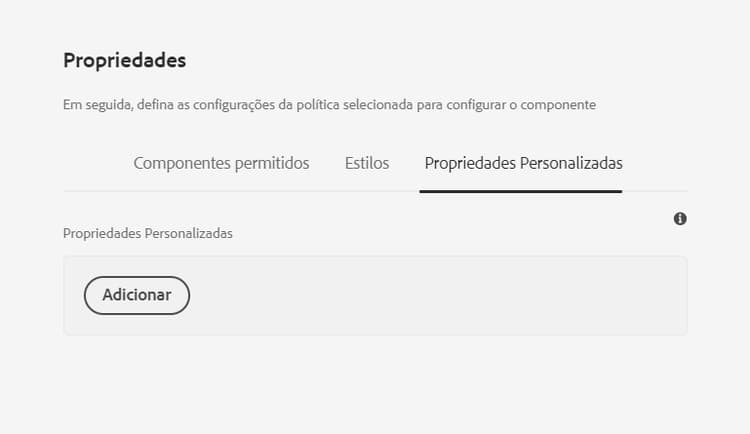 Guia Propriedades personalizadas