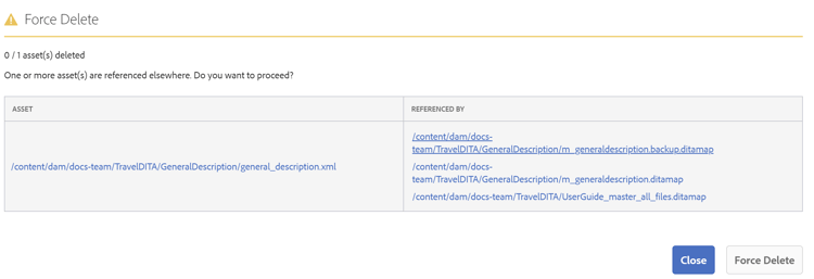 Gerenciamento de versão | Adobe Experience Manager