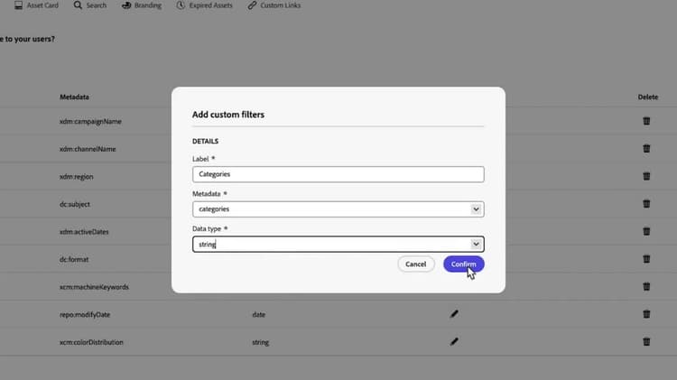 Configure AEM Assets Content Hub | Adobe Experience Manager
