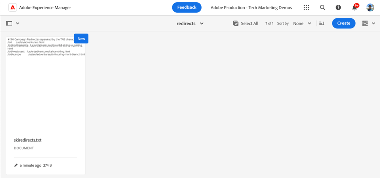 Arquivo de texto em DAM