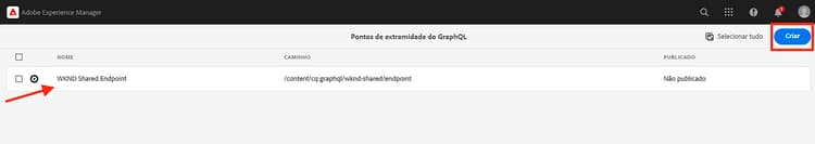 Analisar o ponto de acesso compartilhado da WKND