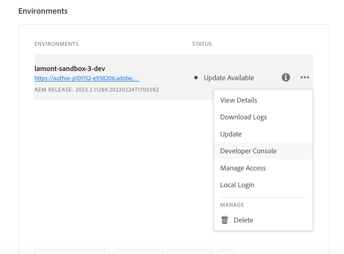APIs sem periféricos de AEM e React Primeiro tutorial sobre AEM sem periféricos Adobe