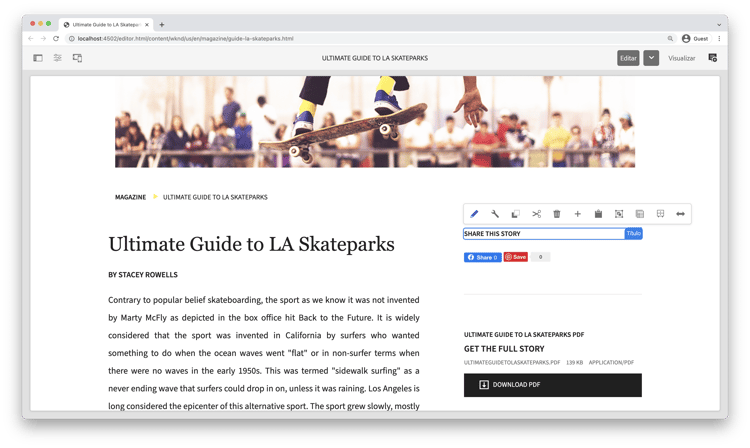 Estilos básicos atualizados para o artigo