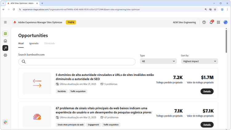 Oportunidades