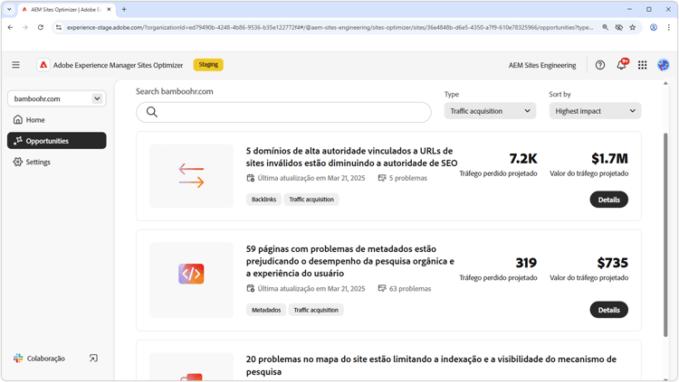 Aquisição de tráfego