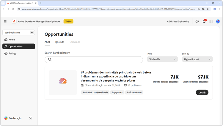 Integridade do site