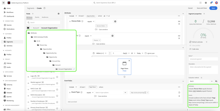 Interface do usuário exibindo o exemplo 4 configurações