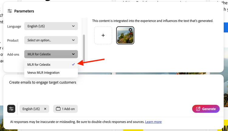 Solicitar extensões
