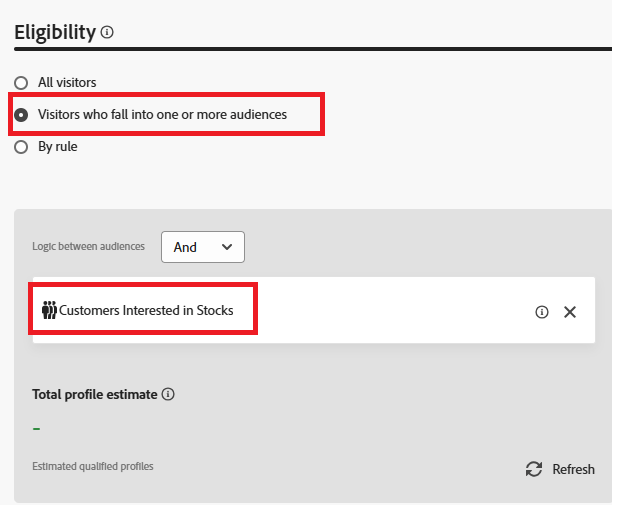 qualificação para a oferta