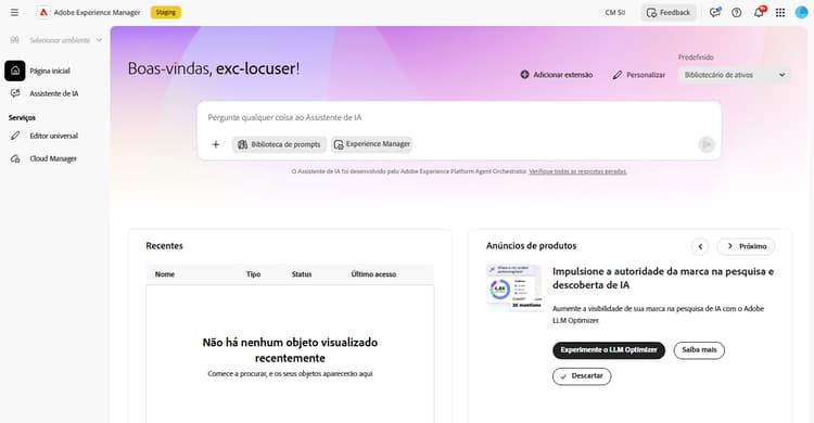 Versão de avaliação do LLM Optimizer