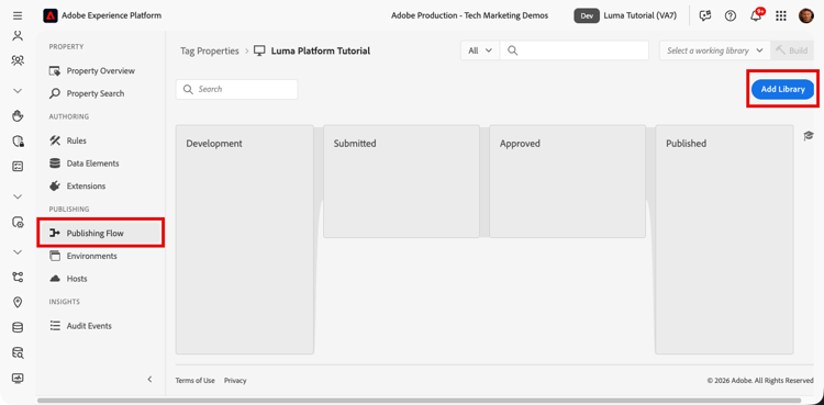 Selecione Adicionar Biblioteca