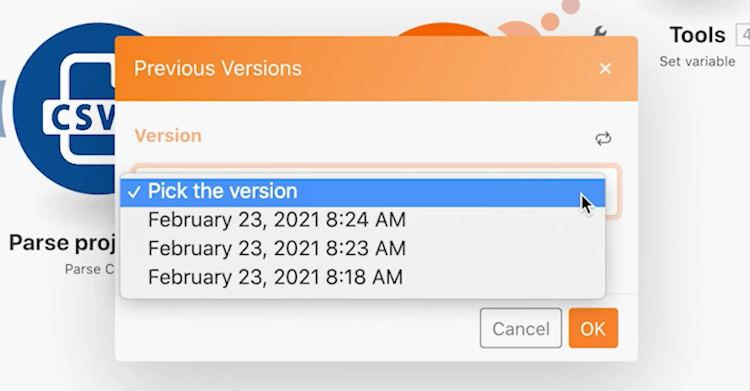 Acessar versões anteriores - Imagem 4