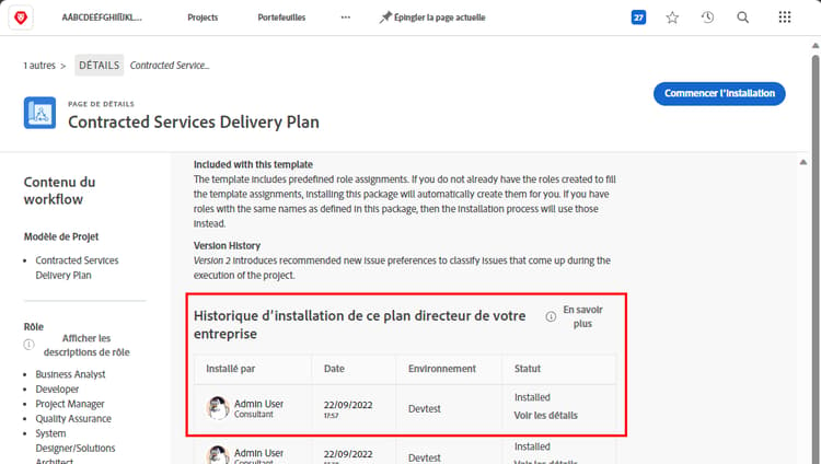 Detalhes sobre o uso de um blueprint