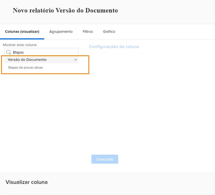 Guia Filtros no Report Builder
