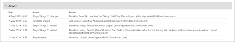 Lista de atividades de prova