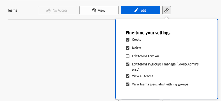 equipes de ajuste fino