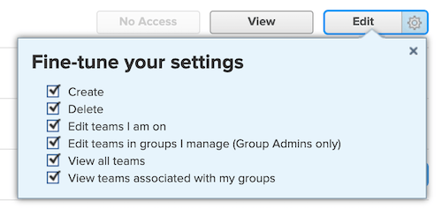 Ajuste as configurações