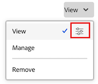 Opções avançadas de permissão configuradas