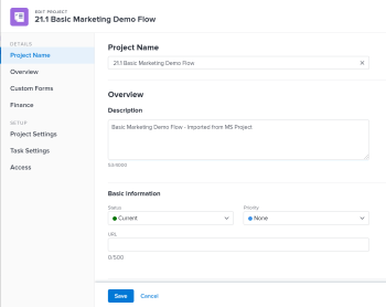 Editar exemplo de projeto