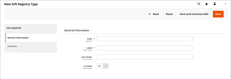 Presentregister - allmän information