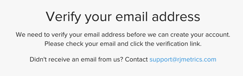 Verifiera e-postadress