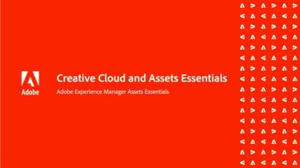 Creative Cloud och Assets Essentials