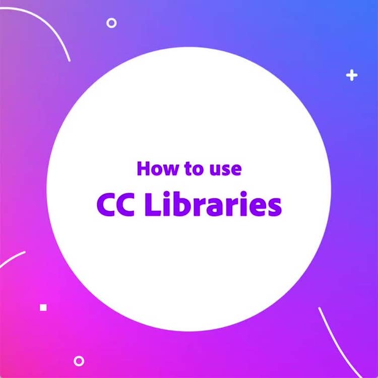 Använd CC Libraries