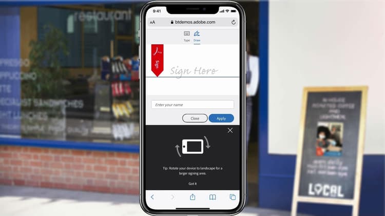 Skapa Forms med Adobe Sign online
