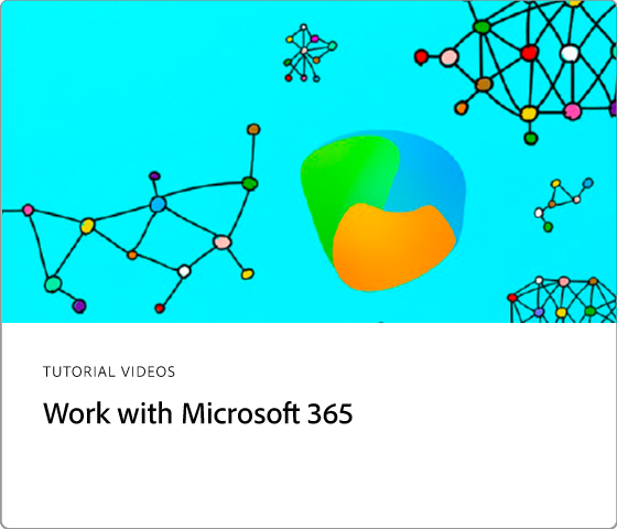 Arbeta med Microsoft 365