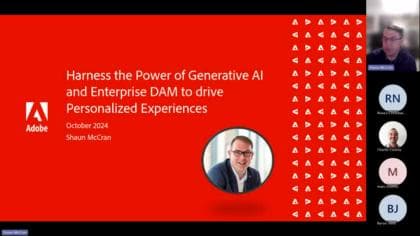 Utnyttja kraften i generativ AI och Enterprise DAM för att skapa personaliserade Commerce-upplevelser