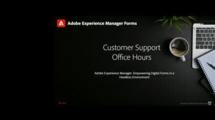 AEM Forms Headless Architecture