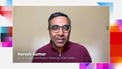 Adobe Experience Manager inledningsanförande