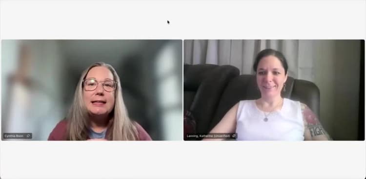 Huvudtextläge med Katherine Lanning