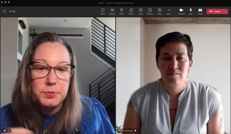 Expertinsikter - Agile with Natalie Mitchell