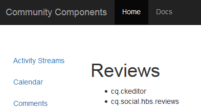 clientlibs-reviews