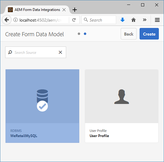 data-source-selection