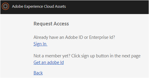 Request access