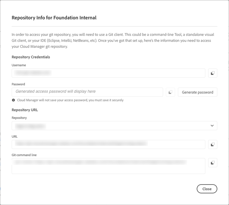 Fönstret Databasinformation