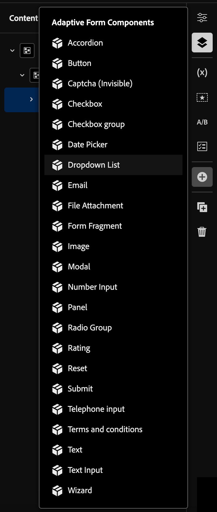 Formulärkomponenter