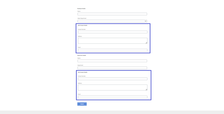 Formulär för personalinformation