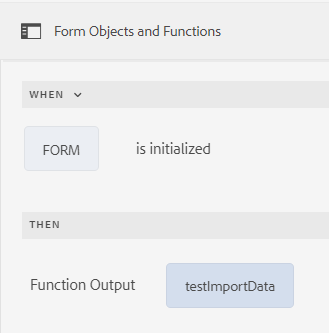 Importera dataregel