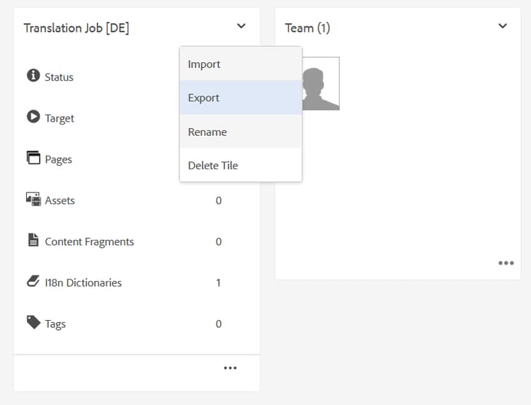 Exportera översättningsfil