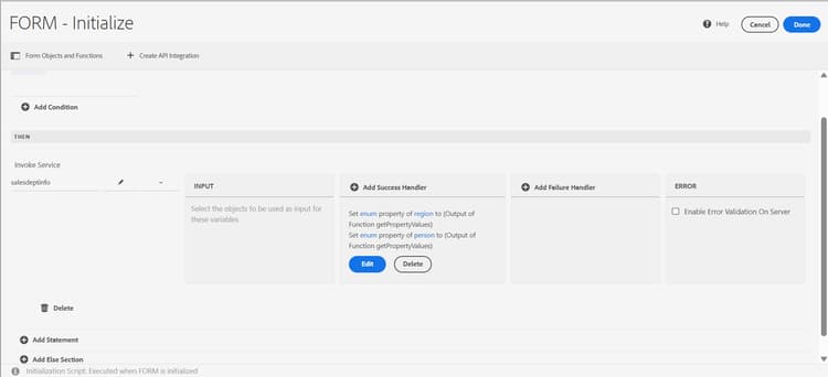 Händelsenyttolast för JSON-matris