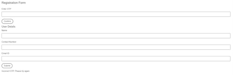 Inloggningsformulär