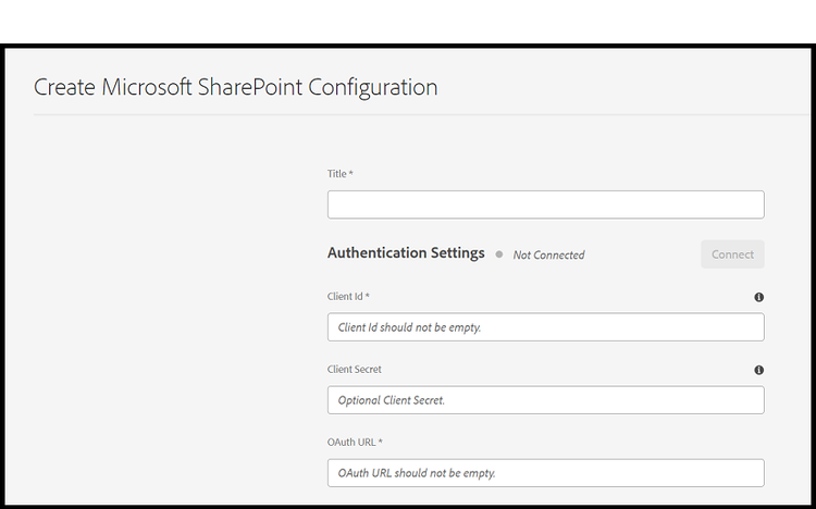 SharePoint-konfiguration