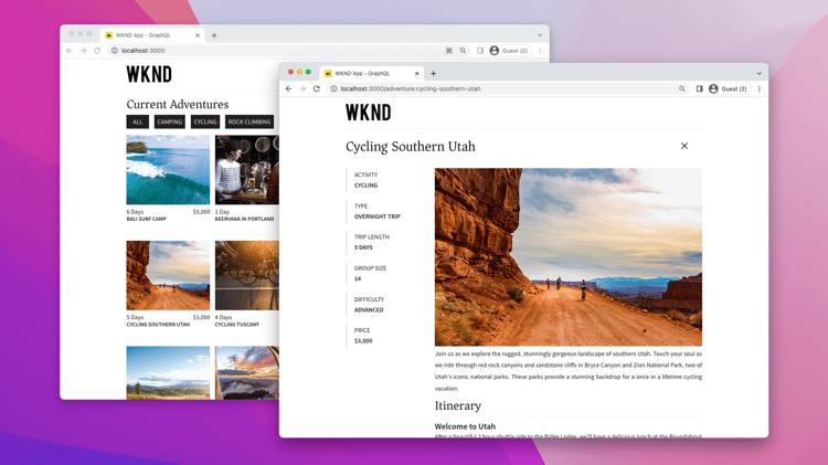 Single Page Application (SPA)