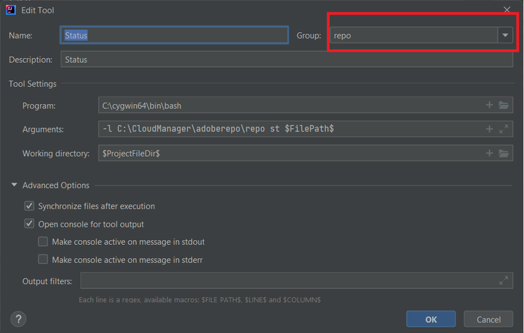 status-command