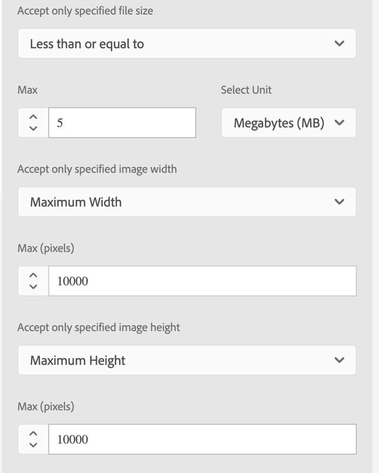 Valideringsregler för innehållsreferens