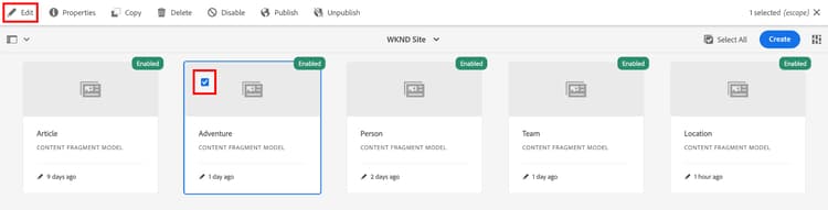 Äventyrsredigeringssökväg